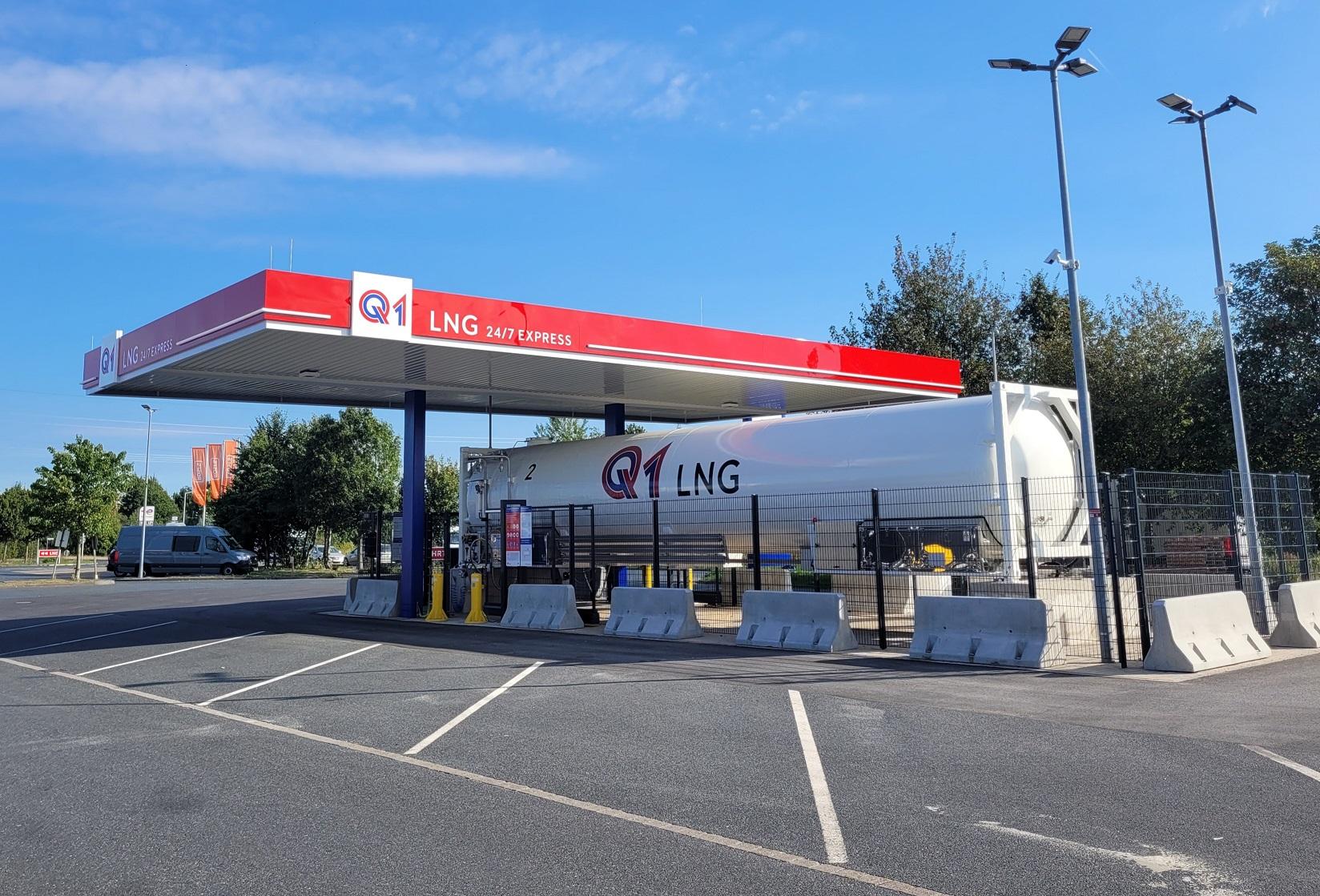 Q1 LNG Tankstelle Lehrte